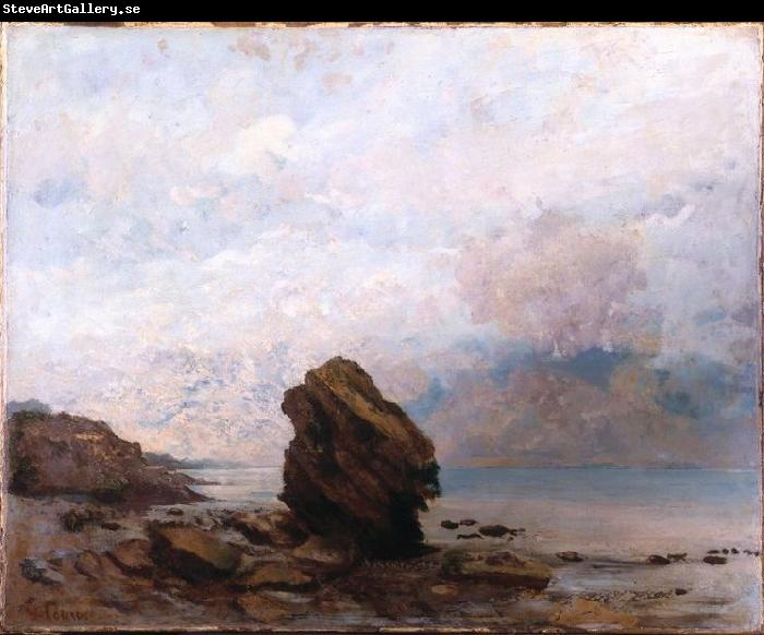 Gustave Courbet Isolated Rock